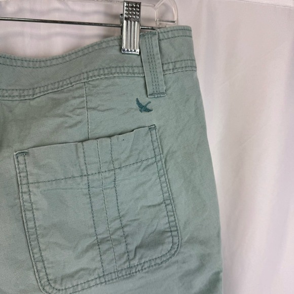 Eddie Bauer Women’s Lightweight Summer Trail Shorts Sea Blue size 8 - Picture 3 of 10